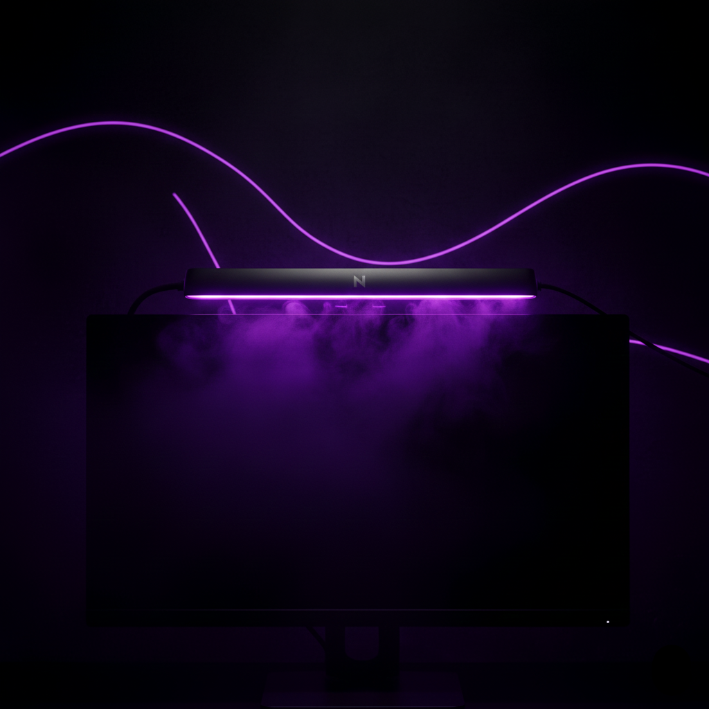NIGHTCORE Ray-Cast | RGB Monitor Screen Bar